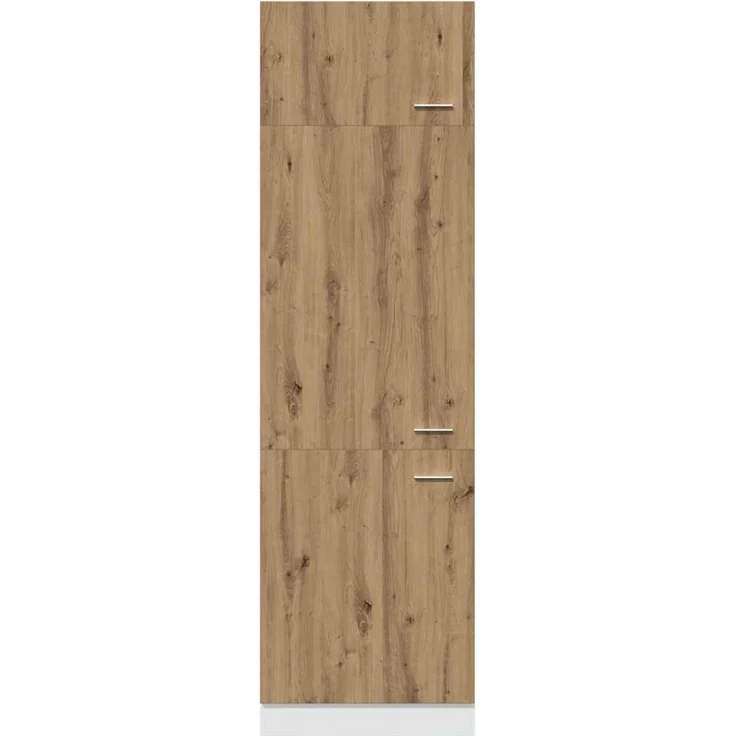 Kühlumbauschrank, Küchenschrank Lyon Artisan-Eiche 60 x 57 x 207 cm Holzwerkstoff – Bild 6