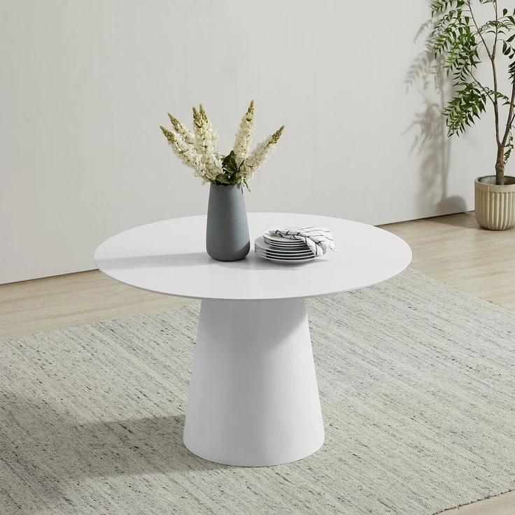 OTTO home Esstisch Josselin, Zement-Optik, organischem Gestell und hochwertigen Materialien – Bild 5