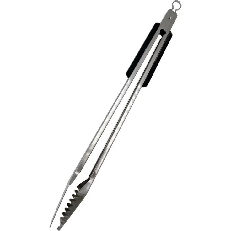Grillfürst Grillzange Grillfürst Premium Edelstahl Grillzange mit Spatelkopf