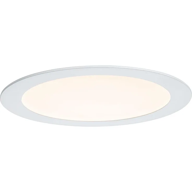 Paulmann SmartHome Zigbee More Einbauleuchten Set Panel Tuneable White 18W 20VA 230V/24V 225mm Weiß/Diffus15450