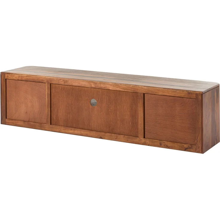 TV-Board Sheesham 200x45x50 walnuss gewachst TORONTO #251 – Bild 10