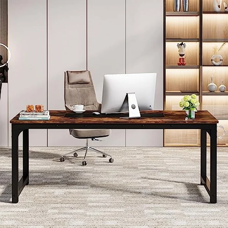 LITTLE TREE 70,9 Zoll X Large Executive Computertisch Home Office Workstation – Bild 4