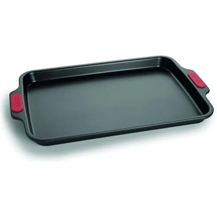 WOLL Backform Woll Let's bake! Backblech, 23x33 cm, (1-tlg), mit Antihaftversiegelung und integrierten Silikongriffen, PFAS-Frei – Bild 1