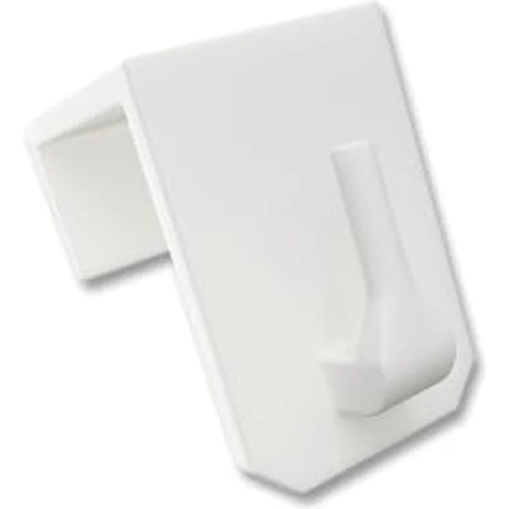 dekondo Fensterhaken Dekohaken Dekoklipp Fensterklipp Gardinenhaken Türhaken, für Gardinenstangen/Vitragestangen oder Fensterdekorationen, (20-St), Klemmbereich 15-25 mm (wählen Sie die richtige Größe für Ihr Fenster) – Bild 9