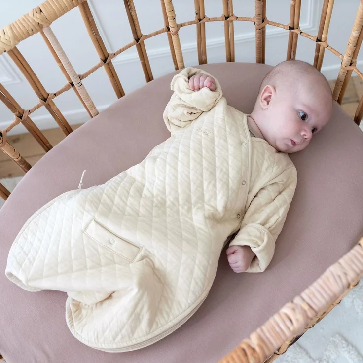 Bemini Magic Bag Schlafsack - Quilt Cream - 1-4 Mo – Bild 6