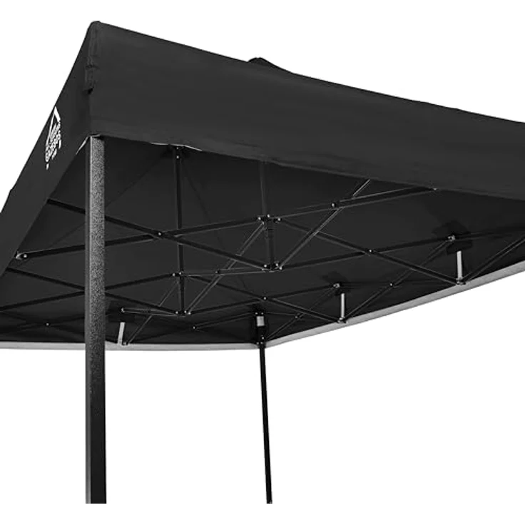 All Seasons Gazebos 3x2 m vollständig wasserdichtes Faltpavillon - Schwarz – Bild 8
