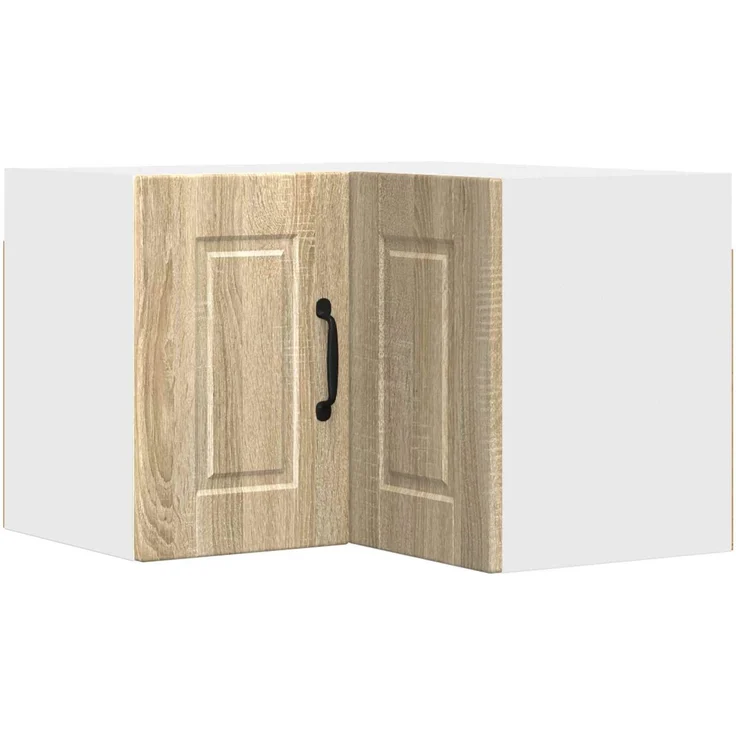 vidaXL Wand-Eckschrank PORTO Sonoma-Eiche 57 x 57 x 40 cm 885307 – Bild 2