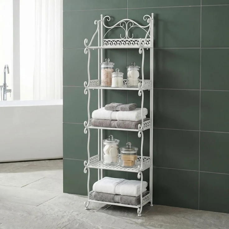 Youyijia Blumenständer Klappbares Pflanzenregal aus Metall Blumenständer für Innen & Außen – Bild 3
