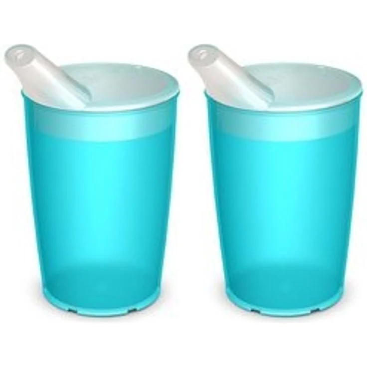 Ornamin Schnabelbecher Pflegebecher mit Schnabelaufsatz/Trinkaufsatz, 2-tlg, Kunststoff, Trinkhilfe l Alltagshilfe l BPA-frei l bruchstabil l Made in Germany – Bild 6