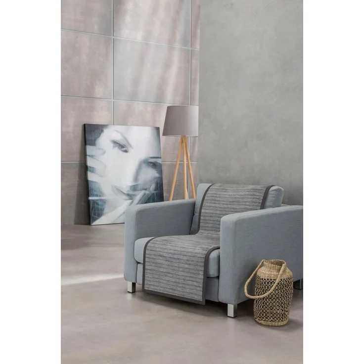 IBENA Sesselschoner Fano, B x H: 50x200 cm, mit modernen Streifen – Bild 2