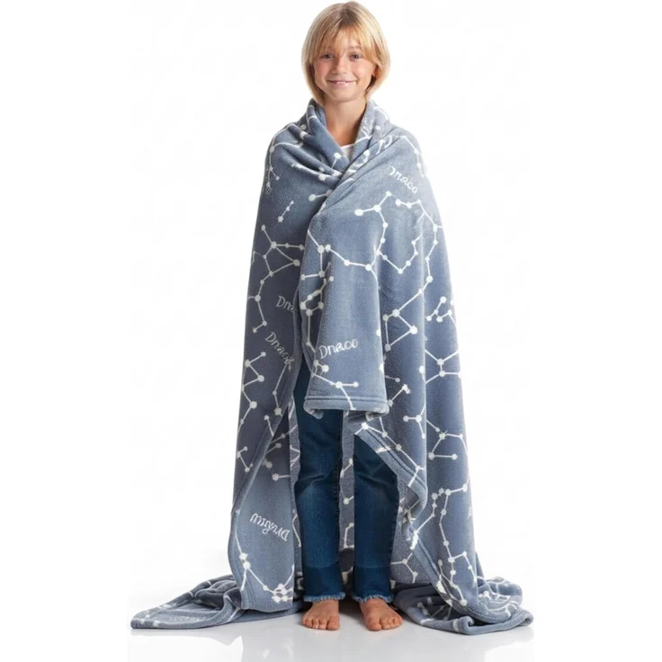 KANGURU Sternbild Glow-in-Dark Plaid – Bild 1