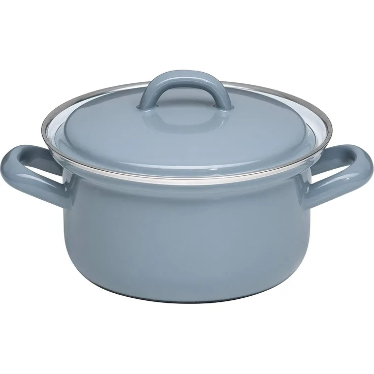 Riess mit Chromrand Kasserolle mit Deckel 14 cm