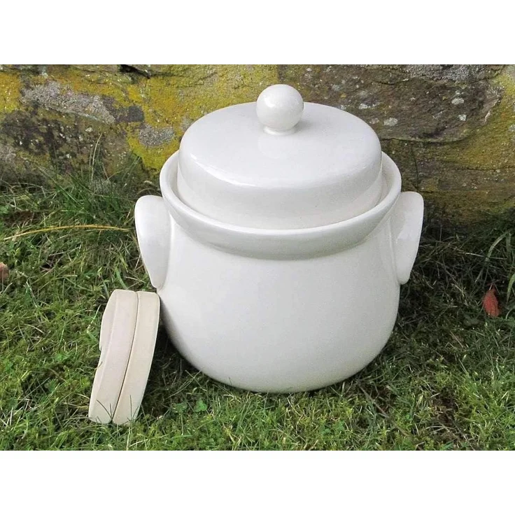 Mini-Gärtopf creme 1,0 l – Bild 1