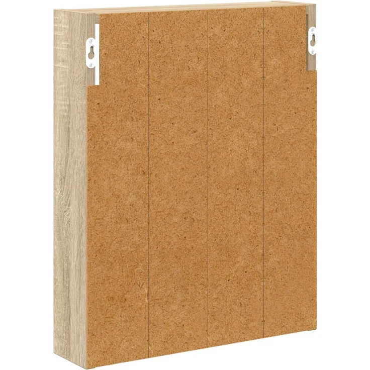 vidaXL Badezimmer-Wandschrank mit Regal Sonoma-Eiche 40 x 10 x 50 cm 889345 – Bild 6