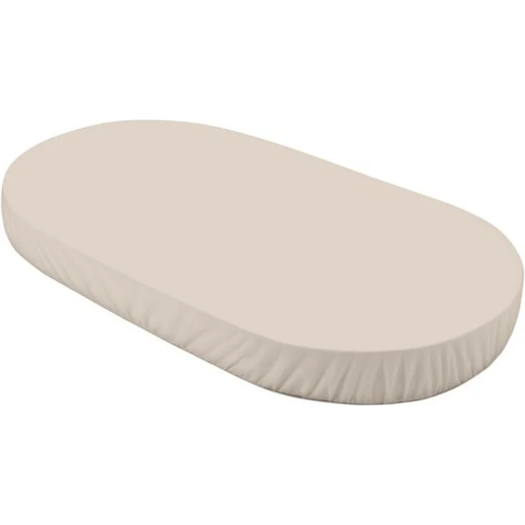 Waldin Spannbettlaken - Large Oval 73x122 cm - Bei – Bild 2