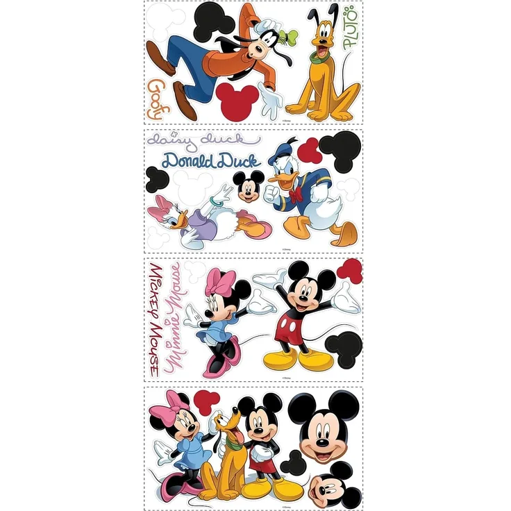 RoomMates® Wandsticker Disney Micky und seine Freunde