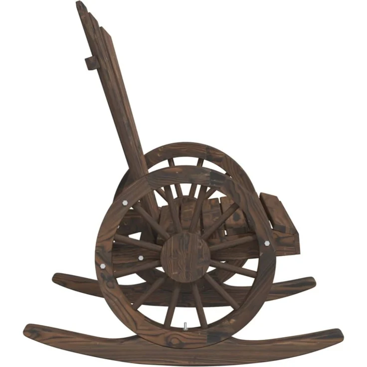 vidaXL Adirondack-Schaukelstuhl Massivholz Tanne 365094 – Bild 9