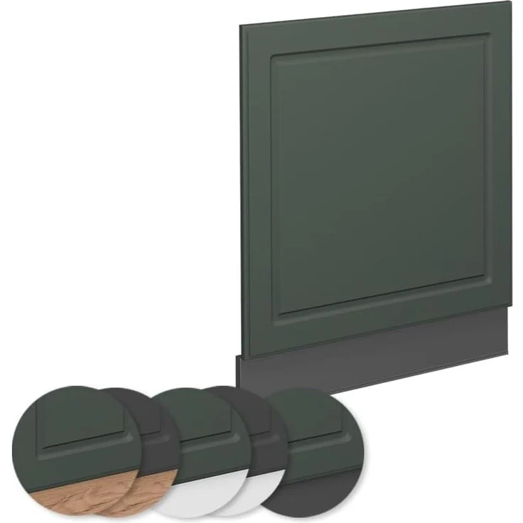 Frontblende Fame-Line Grün-Gold Landhaus 60 cm ohne Arbeitsplatte Vicco – Bild 4