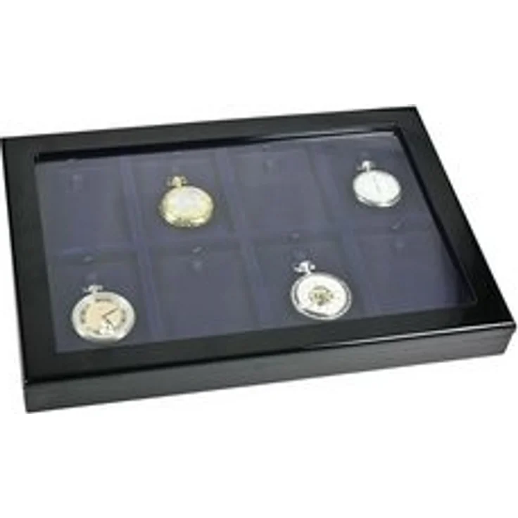 Safe-Album Uhrenbox SAFE 5907 Elegante Holzvitrine – Hochglanz-Klavierlack für 8 Uhren – Bild 5