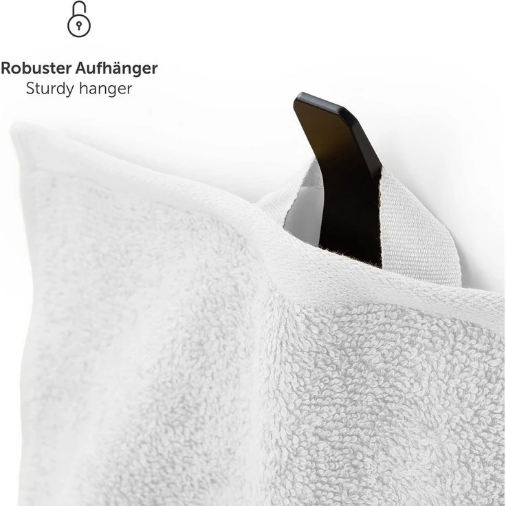 Blumtal Handtuch Set Blumtal 10 Teilig - Handtücher Set 100% Baumwolle, weich und saugstark, Frottee (10er Set), 2 Bade-, 4 Hand-, 2 Gästetücher + 2 Waschlappen – Bild 3