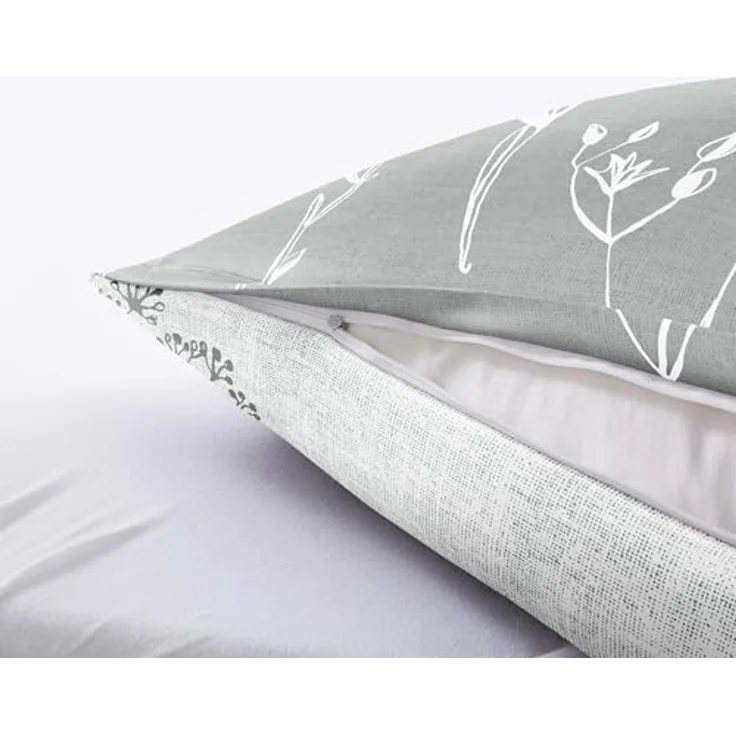 Kleine Wolke Wendebettwäsche Savannah in Gr. 135x200 oder 155x220 cm, Mako-Satin, 2 teilig, Bettwäsche aus Baumwolle, florale Bettwäsche mit Wendeoptik – Bild 2