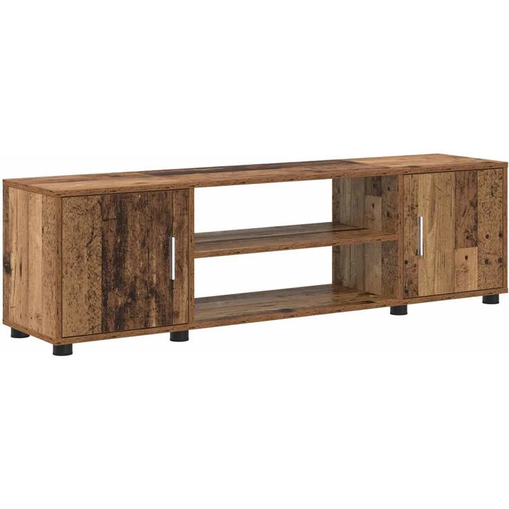 vidaXL TV-Schrankset 140 x 40 x 33 cm Altholz 3397902 – Bild 6
