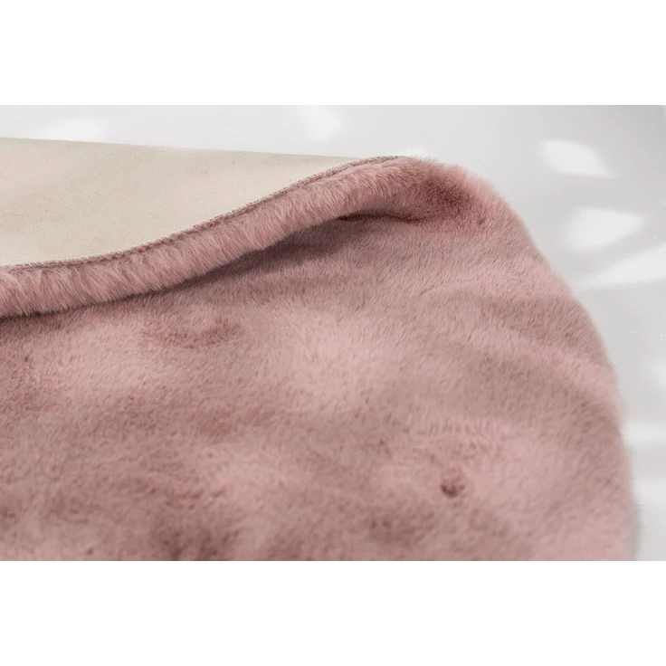 SCHÖNER WOHNEN-Kollektion Fellteppich Tender, rund, Höhe: 26 mm, besonders weich durch Microfaser, Kunstfell, waschbar, Wohnzimmer – Bild 2