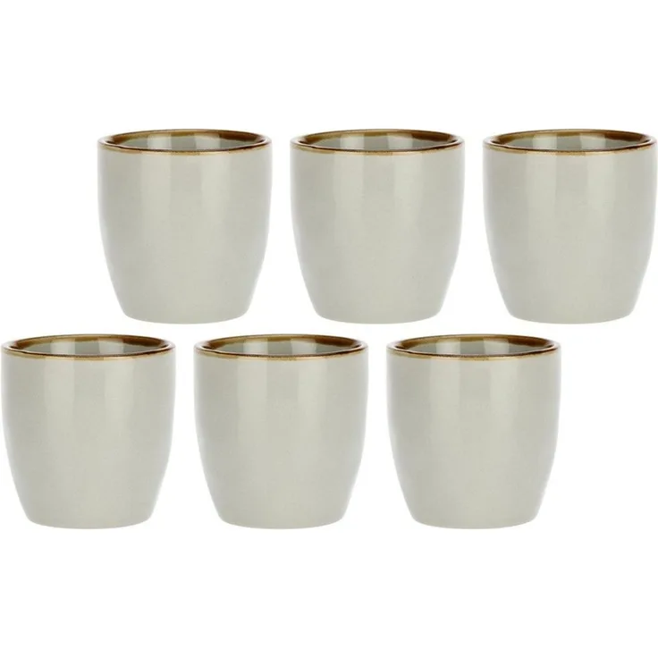 Rose&Tulipani Rose&Tulipani Concerto Grigio Perla 6er-Set Tassen NPCR135100018Z