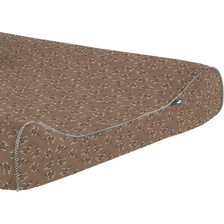 Mies & Co Wickelauflagenbezug - Daisies - Mocha Mo