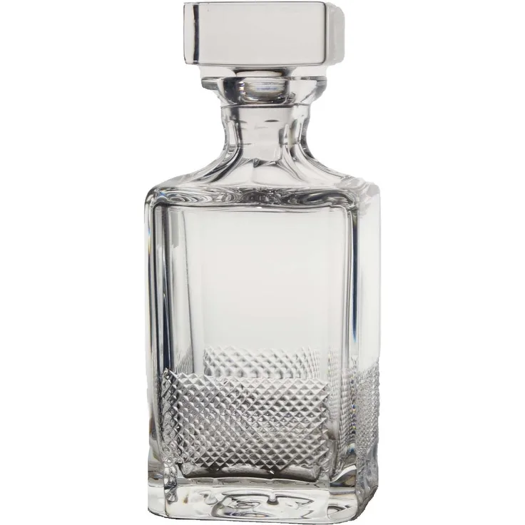 Whiskykaraffe Kristall Oxford Platin clear (25 cm)
