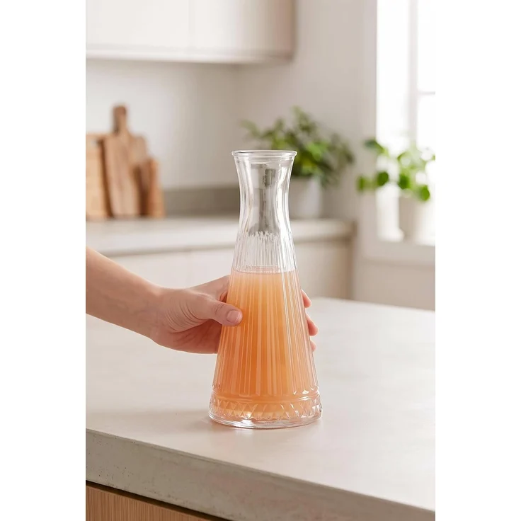 Pasabahçe ELYSIA Karaffe Wasserkaraffe Glaskaraffe Glaskanne 1000 ml – Bild 4