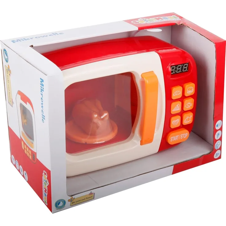 Beeboo Kitchen Mikrowelle mit Licht und Sound