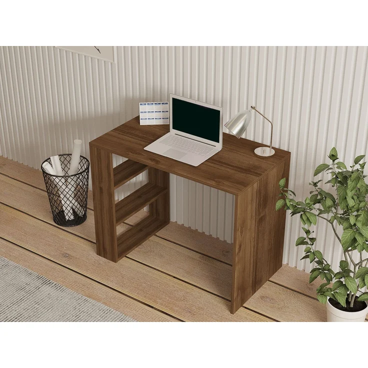 Skye Decor 'Cool - Walnut' Schreibtisch, Walnuss, 90 x 70 x 50 cm – Bild 3