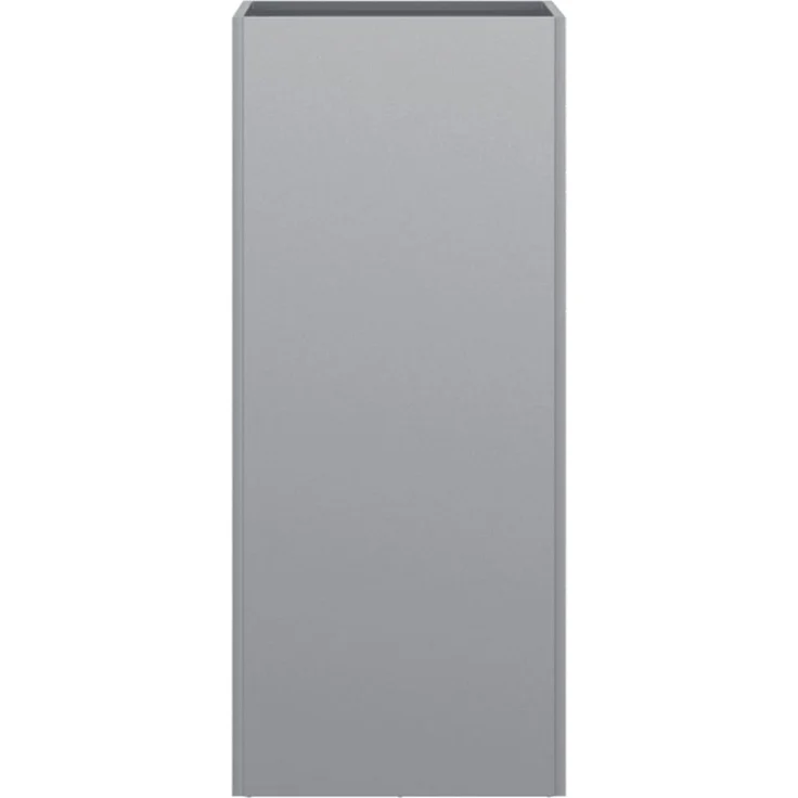 vidaXL Pflanzkübel Silbern 32x29x75 cm Verzinkter Stahl 841576 – Bild 4