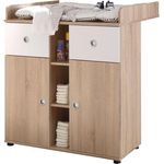 möbelando 'Floris' Wickelkommode natur