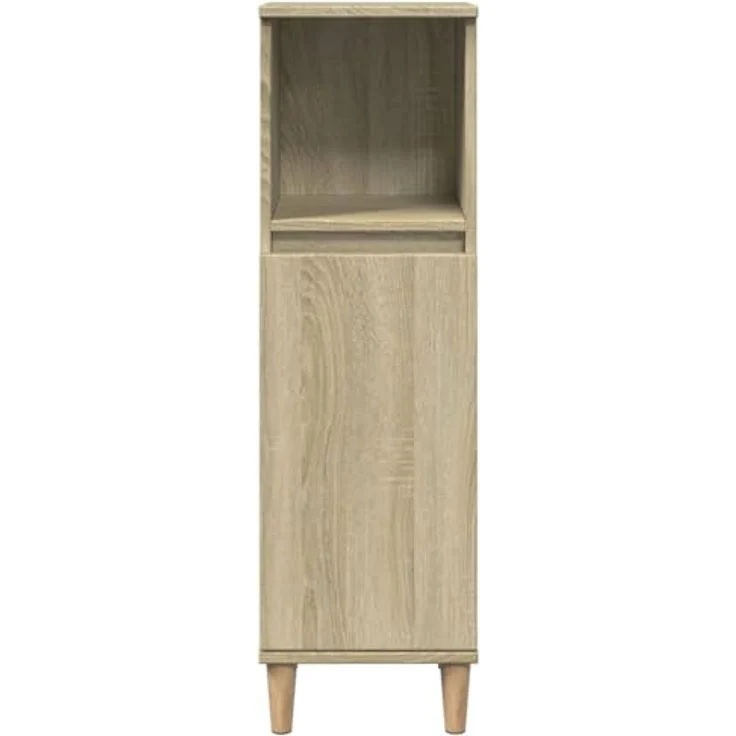 vidaXL 3-tlg. Badmöbel-Set Sonoma-Eiche Holzwerkstoff 3307669 – Bild 8