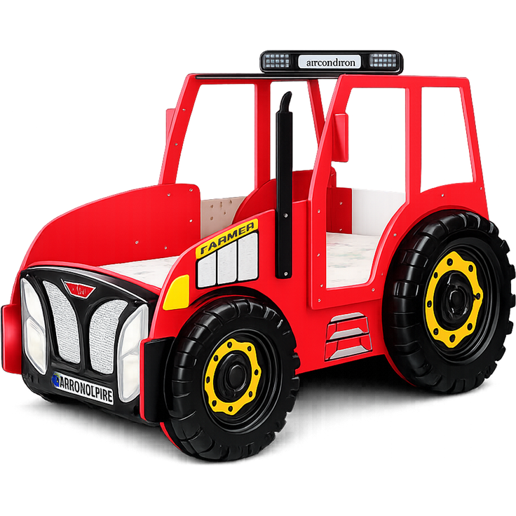 Kinderbett Traktor Rot – Spielspaß trifft auf Komfort