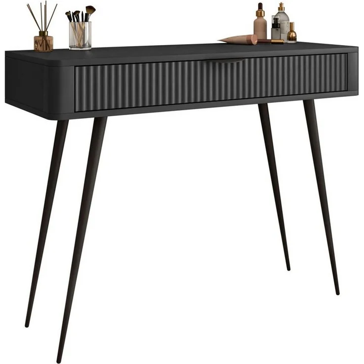 Lookway Konsolentisch SCARLETT mit Schublade und Metallfüße (1x Konsole), Breite: 100 cm – Bild 1