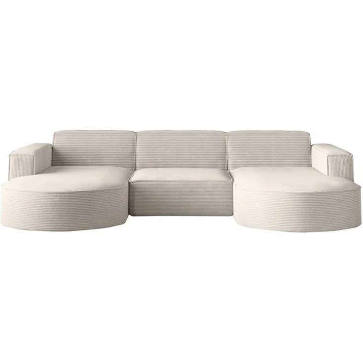 Kaiser Möbel Ecksofa Sofa U form, Couch MODENA U STUDIO stoff Verita, Poso, Quelle – Bild 4