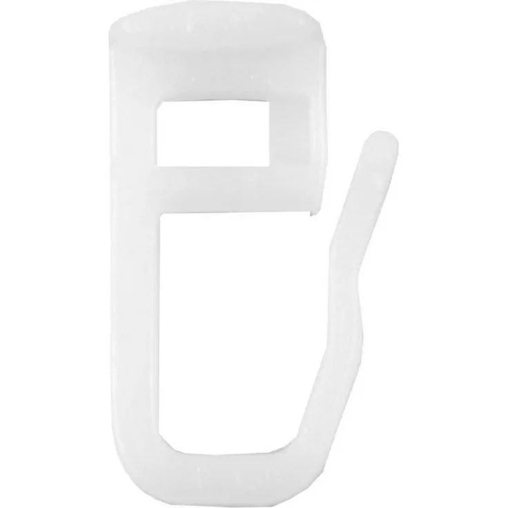 Bestlivings Gardinenschiene, wird auf vorhandene Alu Gardinenschiene gesteckt, Klickgleiter (20er Pack) Gleiter für Aluminiumschienen 100% Kunststoff