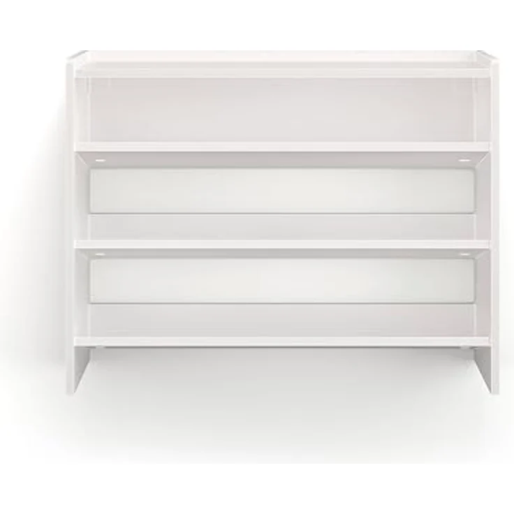 KOMTO Schuhregal Elexis 3 Schmal - Schuhablage Flur mit 3 Ebenen Offener Schuhschrank, Schuh Organizer Platzsparend 80 x 25 x 60 cm – Bild 6