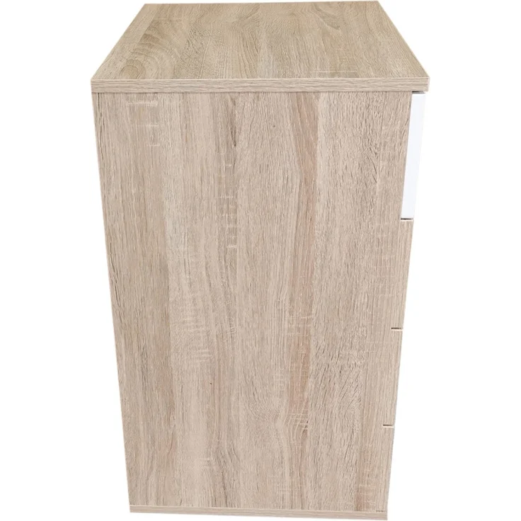 HTI-Line Nachtkommode Nachtschrank Nina mit 4 Schubladen (Stück, 1 St, 1 Nachtschrank ohne Dekoration), Nachttisch Nachtkommode Nachtkonsole – Bild 3
