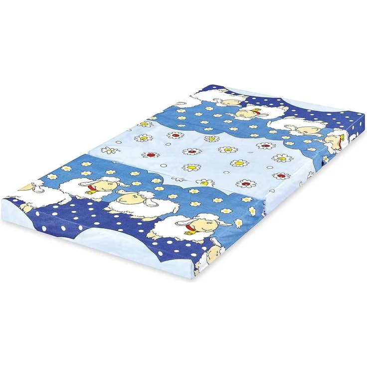 Bambini klappbare Reisebettmatratze Reisematratze 120x60 cm Schaf – Bild 3
