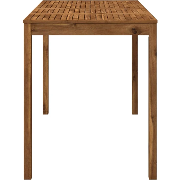 vidaXL Gartenbar-Tisch LAREN Natur 180 x 88,5 x 105 cm 901262 – Bild 4