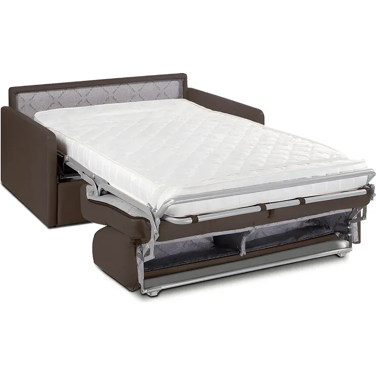 Vente-unique - CALIFE Sofa Stoff Braun - B 223 cm94 cm x H 85 cm x L 150 cm – Bild 4