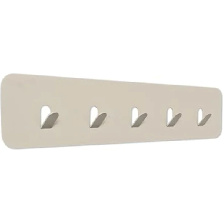 Garderobenleiste >Tilly< in cremweiß, Metall - 50x10x3cm (BxHxT) – Bild 3