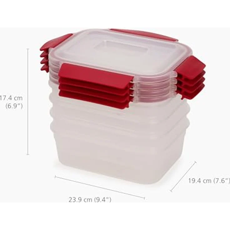 Joseph Joseph Nest Lock 4-tlg. Frischhaltedosen-Set 1.1 Liter E – Bild 6