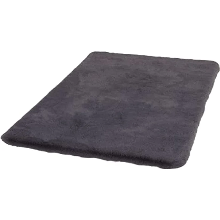 Schöner Wohnen Kollektion Badteppich 'Bali', anthrazit, 60 x 90 cm, rutschhemmend, waschbar bei 30°C, für Fußbodenheizung geeignet – Bild 7