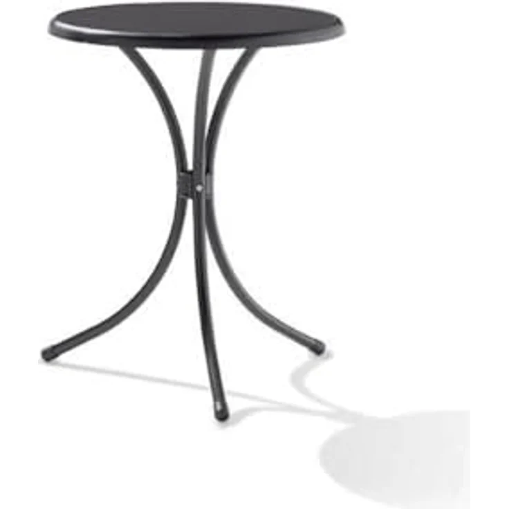 Sieger Bistro-tisch Bistro-tisch mit Mecalit-PRO Tischplatte, Stahl Eisengrau 60 x 72 x 60 cm – Bild 2
