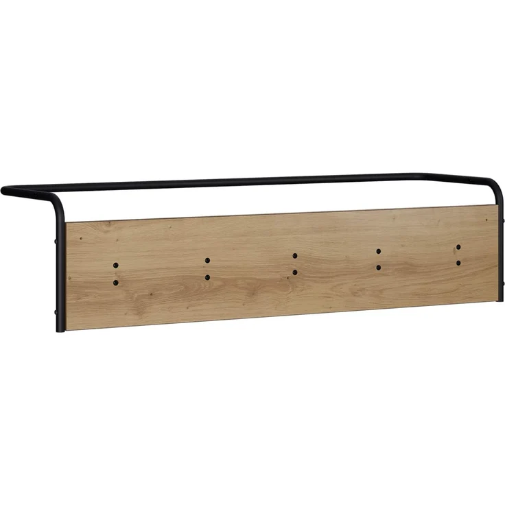 vidaXL Garderobenständer 100 x 30 x 25 cm Artisan-Eiche Holzwerkstoff 8014093 – Bild 4